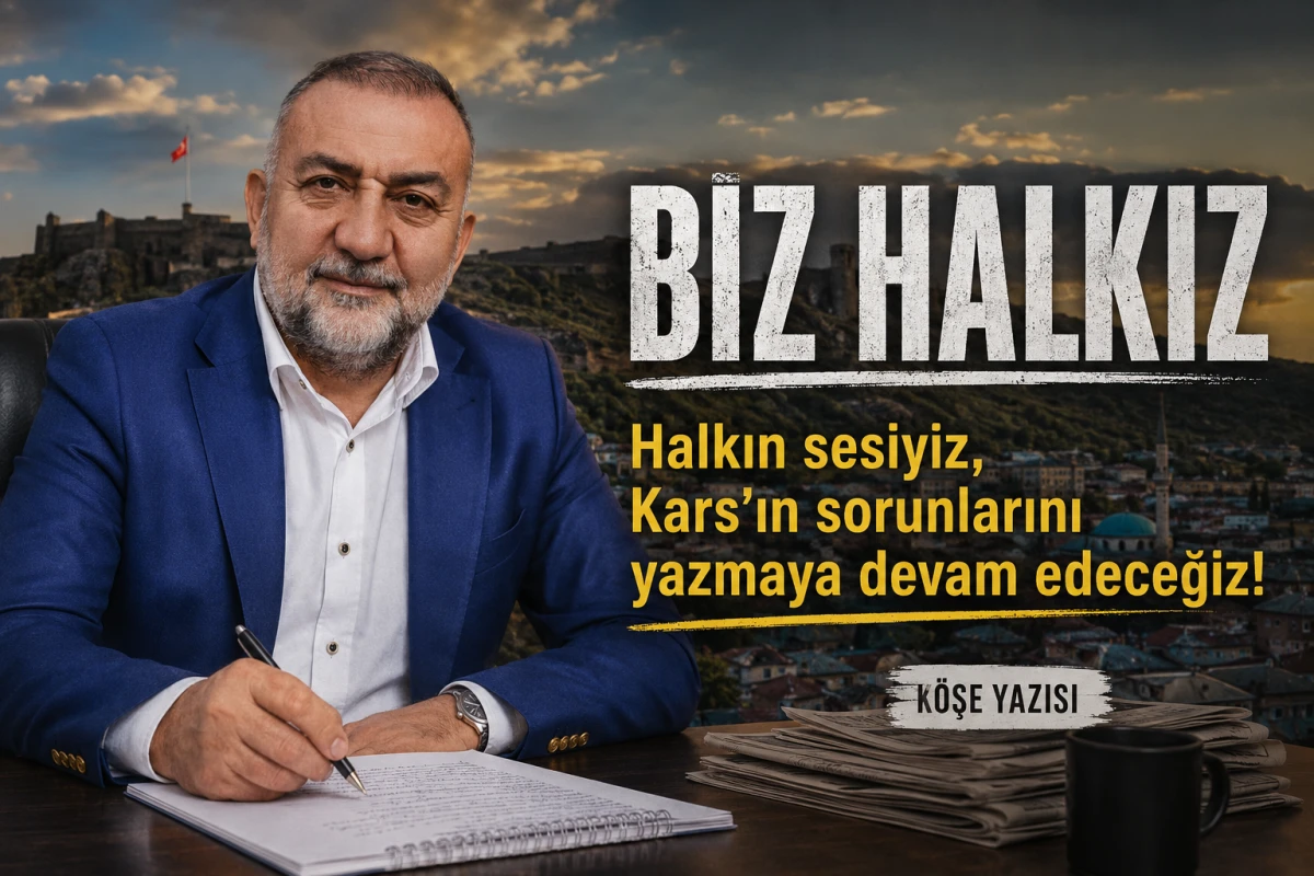 Alibeyoğlu kaleme aldı: "BİZ HALKIZ"