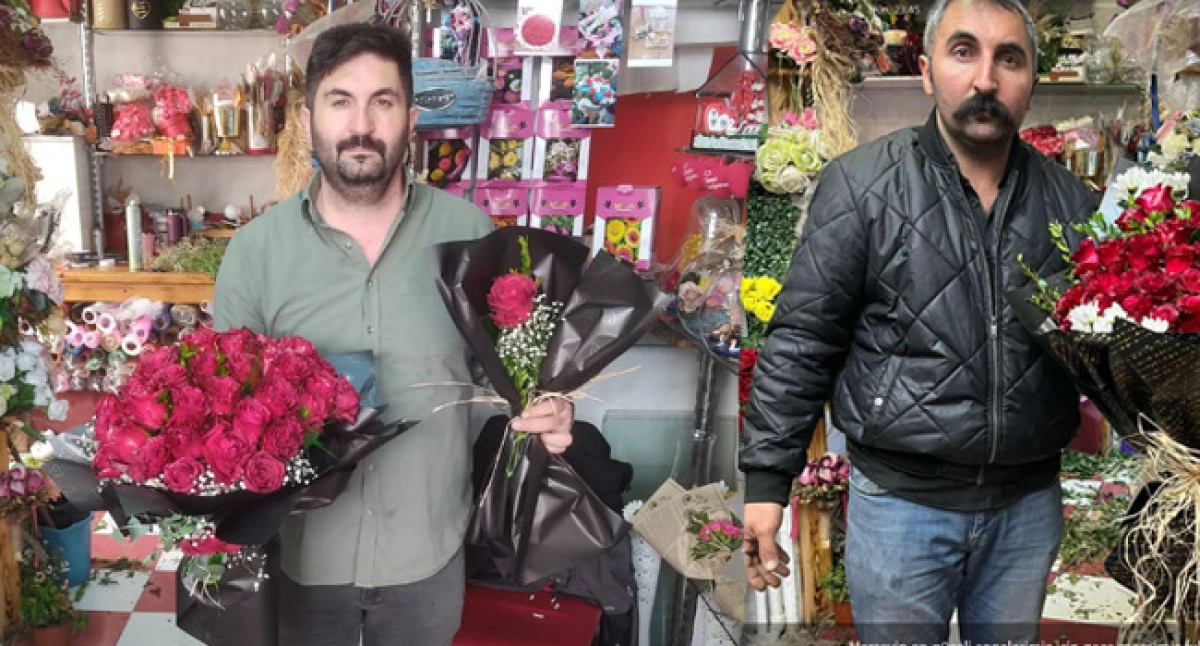 Anneler Günü Mesaisi, Kars’ta Çiçekçilerde Yoğunluk Başladı