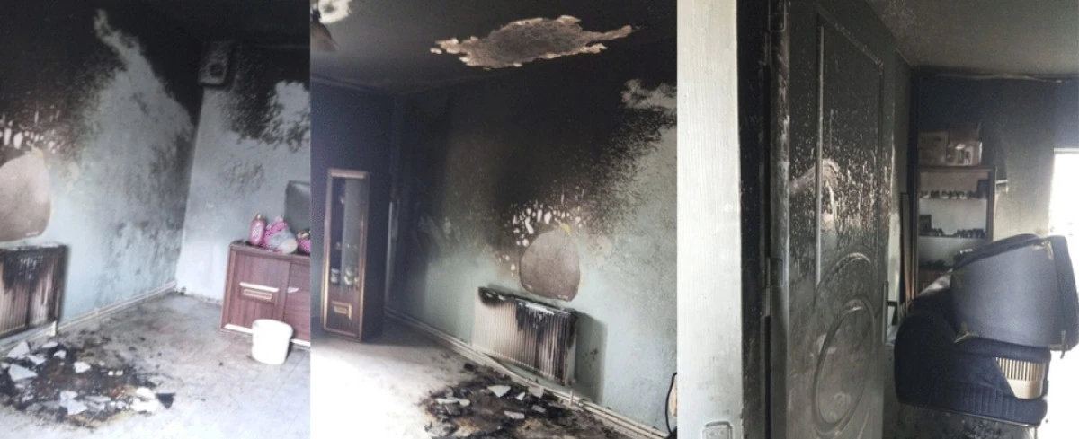 DİGOR' DA BAYRAM G&Uuml;N&Uuml; (KULGU AİLESİ) 3 AİLENİN EVİ K&Uuml;L OLDU