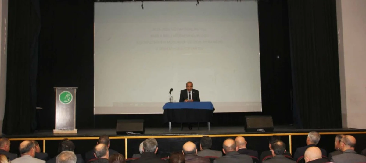 Eğitim &Ouml;ğretim Yılı 2. D&ouml;nem Masaya Yatırıldı