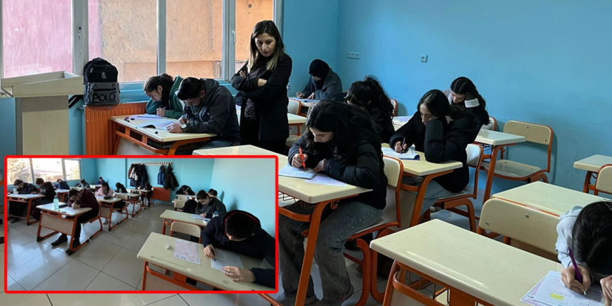 Kars Atlantis Eğitim Kurumu&rsquo;nda bursluluk sınavı heyecanı