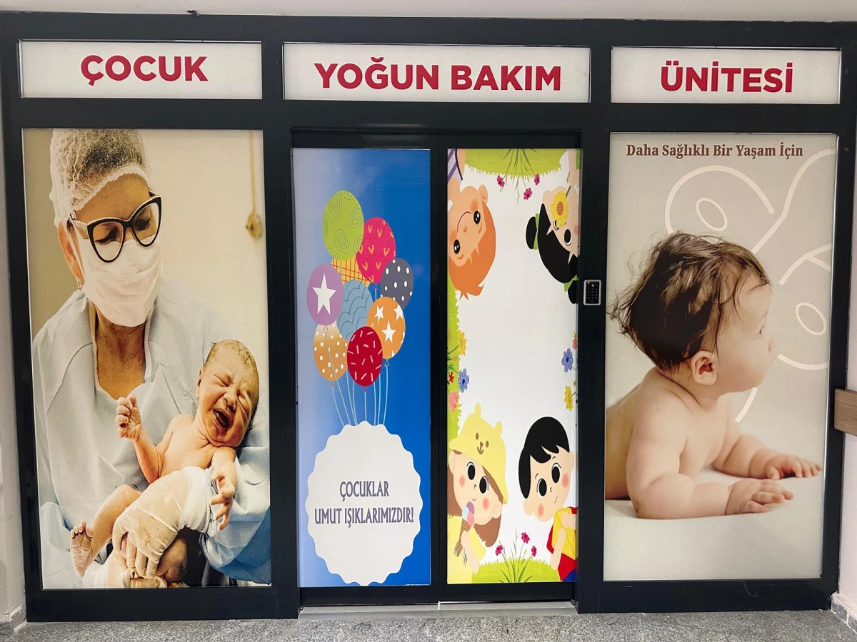 Kars Harakani Devlet Hastanesi Çocuk Yoğun Bakım Ünitesi kesintisiz hizmet veriyor