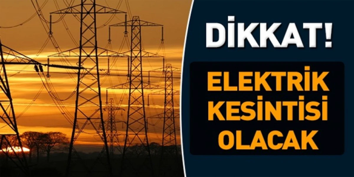 Kars ve 7 ilçesinde elektrik kesintisi