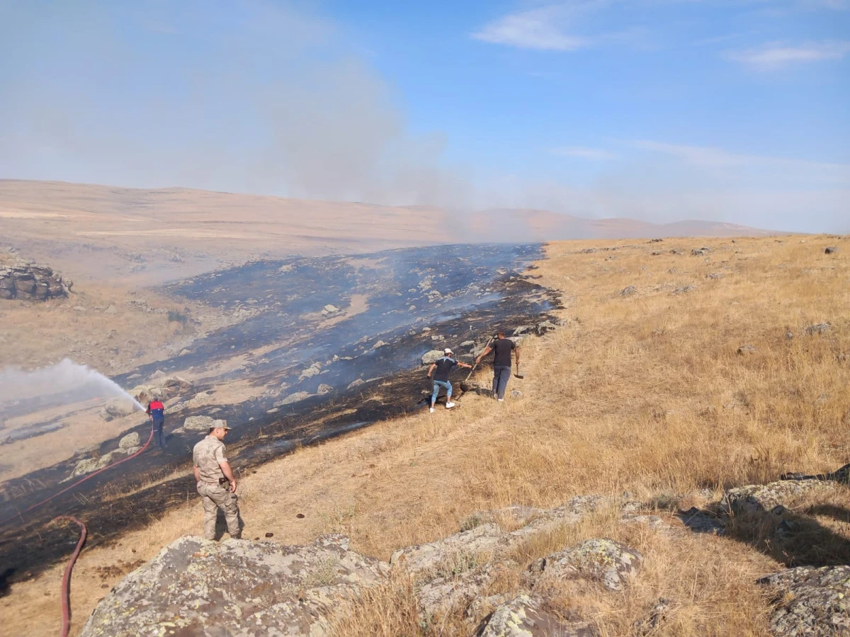 Kars'ta bir günde 6 farklı yangın