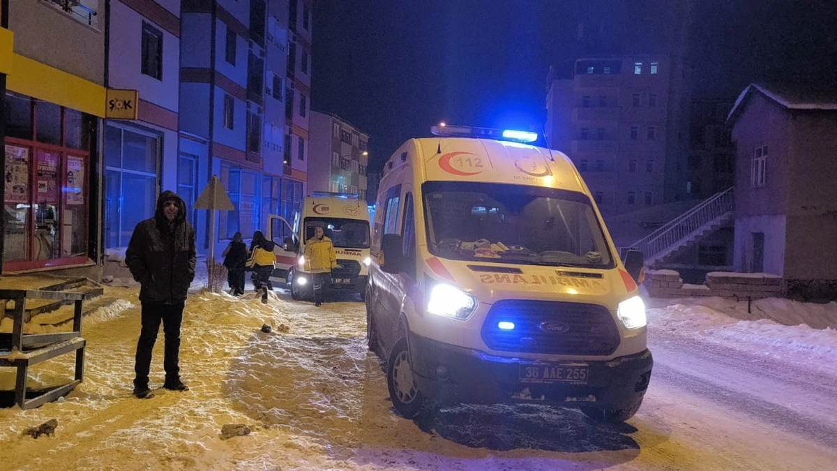 Kars'ta karbonmonoksit zehirlenmesi