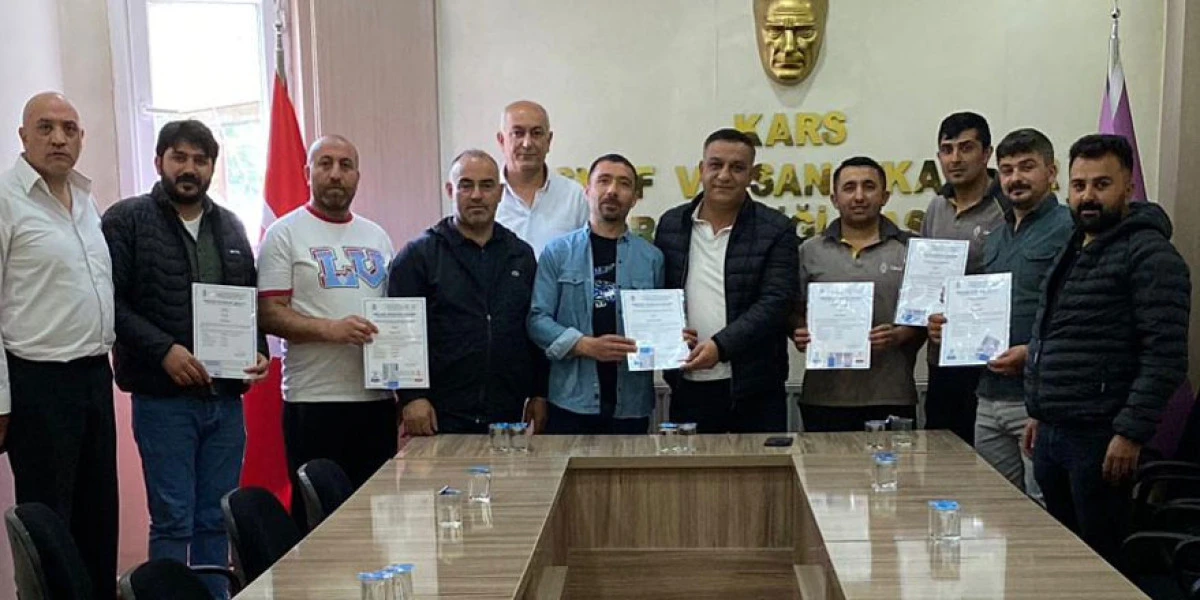 Kars’ta Meslek Belgesi Seferberliği devam ediyor