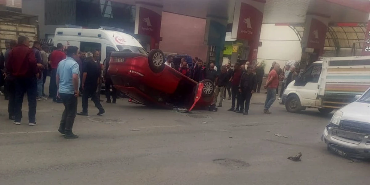 Kars'ta trafik kazası: 4 yaralı