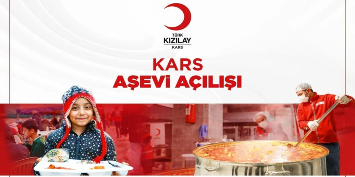 Kızılay&rsquo;dan Kars&rsquo;a Yeni Hizmet: Aşevi 1 Eyl&uuml;l&rsquo;de A&ccedil;ılıyor