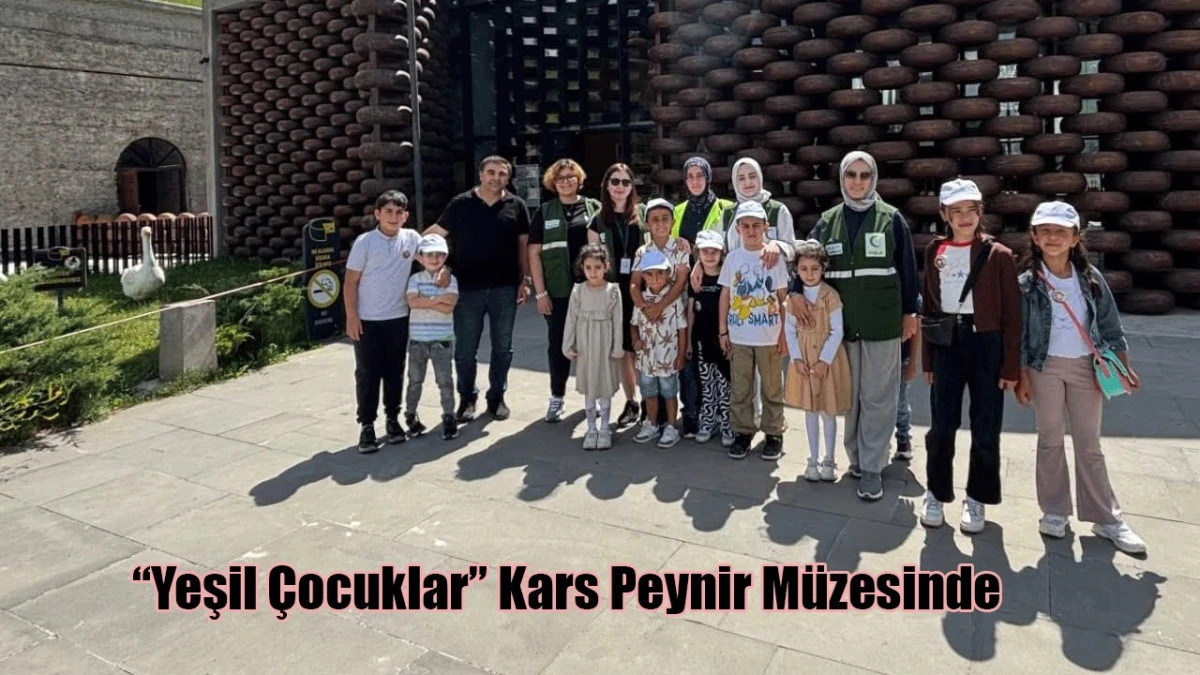 Peynir Müzesi’nde çocuklar Kars’ın zengin peynir kültürünü tanıdı