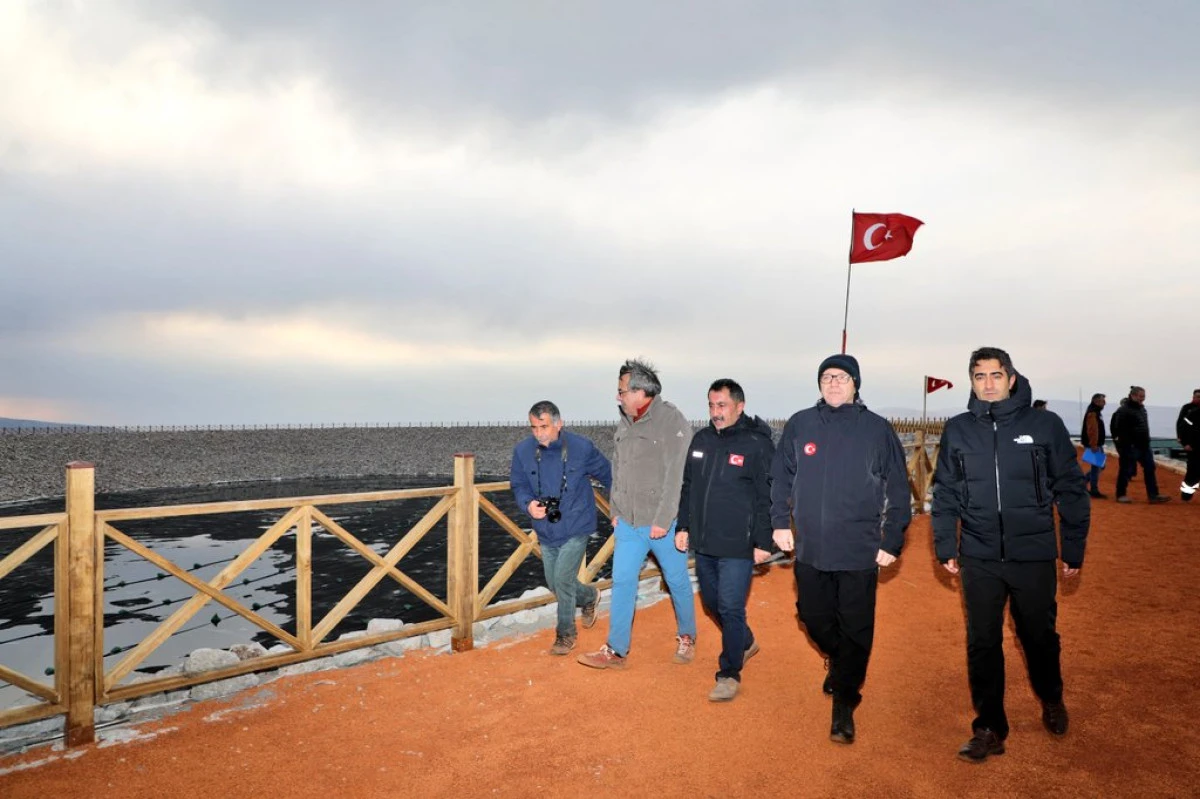 Sarıkamış Kayak Merkezi'nde suni karlama sisteminde sona gelindi