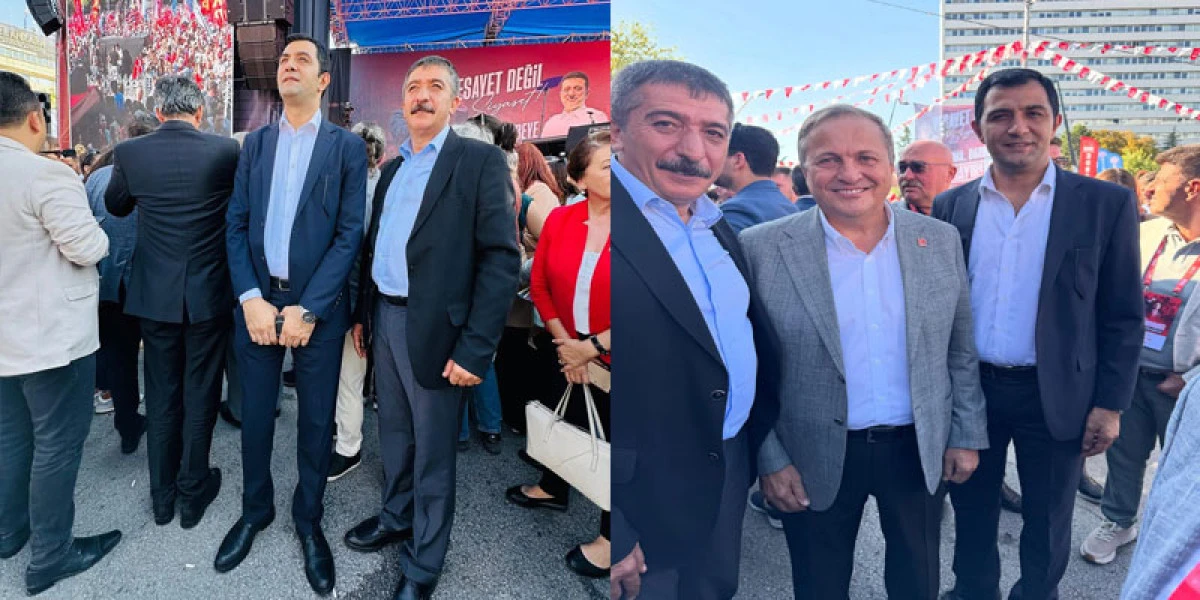 Selim ve Susuz Belediye Başkanları mitinge katıldı!