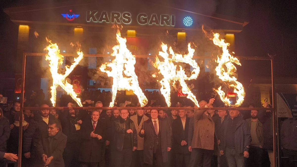 Turistik Doğu Ekspresi son durak Kars&rsquo;ta