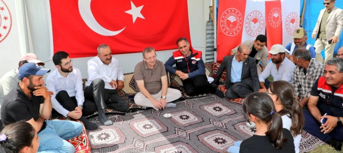 Vali Ziya Polat, Dumanlı Dağı Yaylası’nda