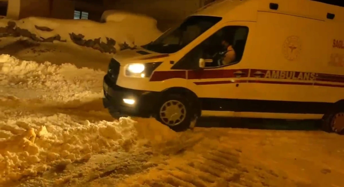 Y&uuml;ksek ateş şikayeti olan hasta 2 saatlik &ccedil;alışmanın ardından hastaneye kaldırıldı
