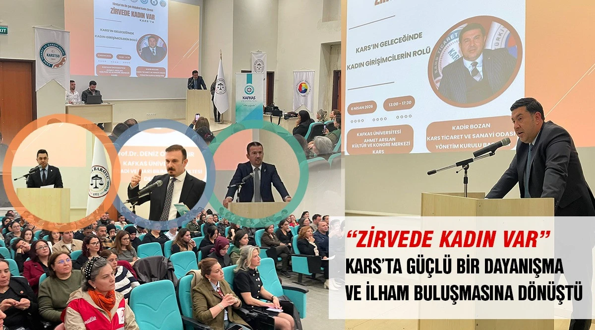 &ldquo;ZİRVEDE KADIN VAR&rdquo; KARS&rsquo;TA G&Uuml;&Ccedil;L&Uuml; BİR DAYANIŞMA VE İLHAM BULUŞMASINA D&Ouml;N&Uuml;ŞT&Uuml;